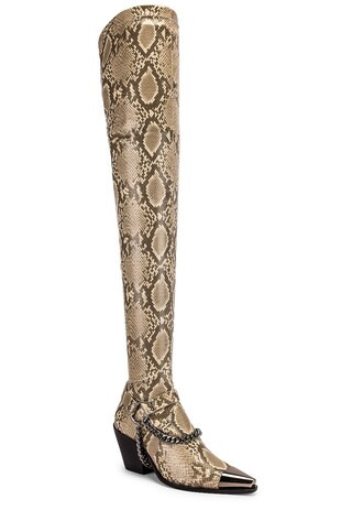DUNDAS x REVOLVE London Boot in Snake from Revolve.com | Revolve Clothing (Global)