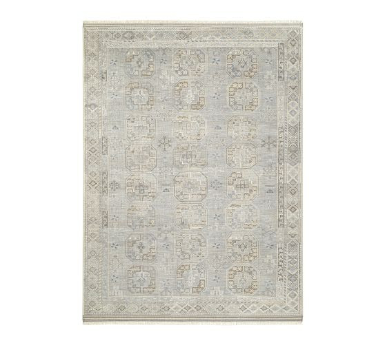 Merrin Hand-Knotted Wool Rug | Pottery Barn (US)