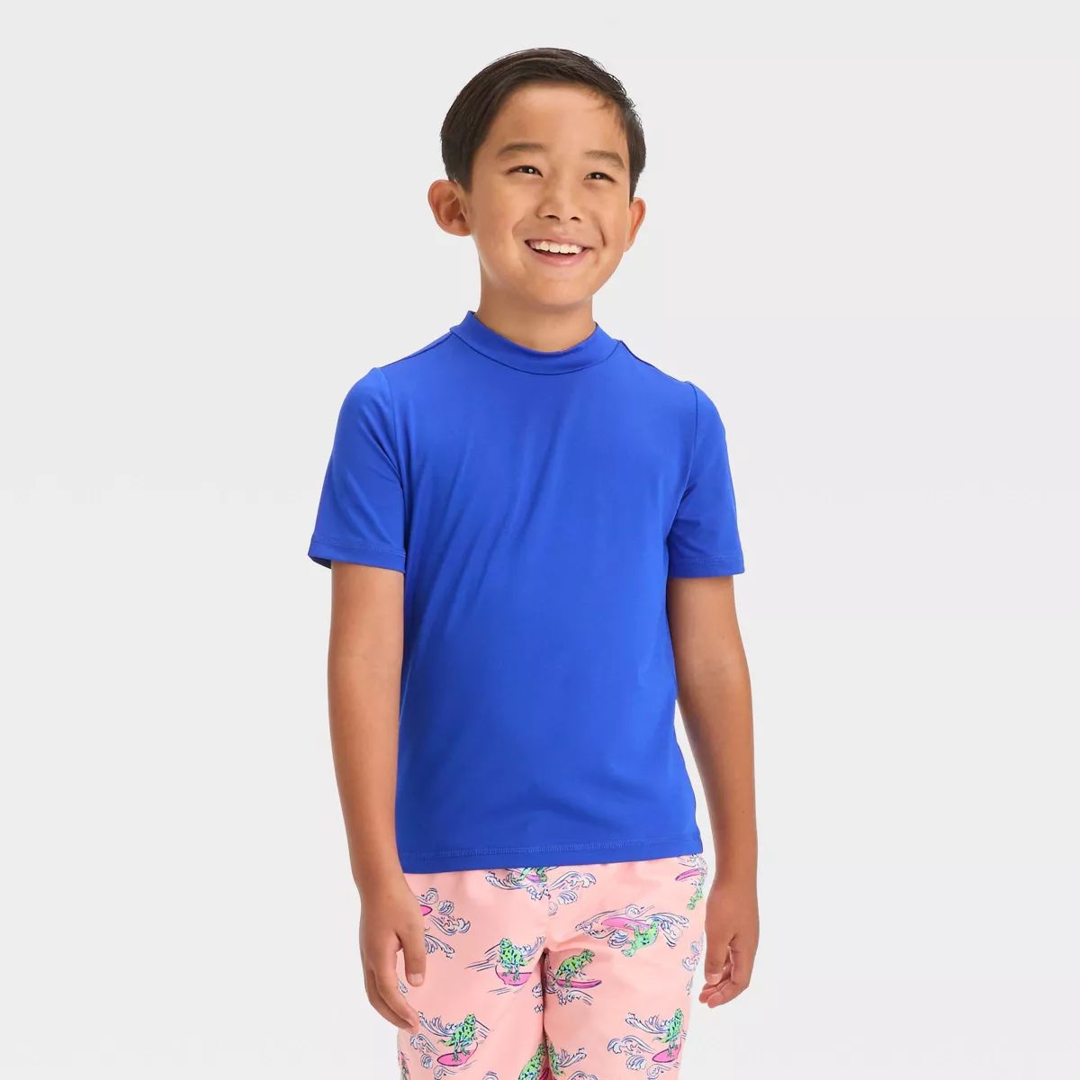 Boys' Short Sleeve Solid Rash Guard Top - Cat & Jack™ | Target