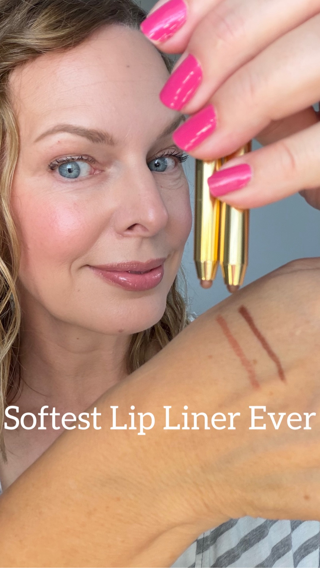 If your only memory of lip liner is over sharpening one in 1998, watch this. 

OK, these are just lovely. Merit’s new Signature Lip Liners are the rare kind that feel modern – soft, hydrating, nothing sharp or chalky. The round tip makes a harsh line pretty much impossible, so it’s that quiet little bit of structure that makes your whole face look more put together without any effort. I’m especially into them on the days I want a polished lip but can’t commit to full lipstick. 
Be honest-are you a lip liner person again or did we lose you back in 1998? I

#LTKBeauty #LTKOver40 #LTKgrwm