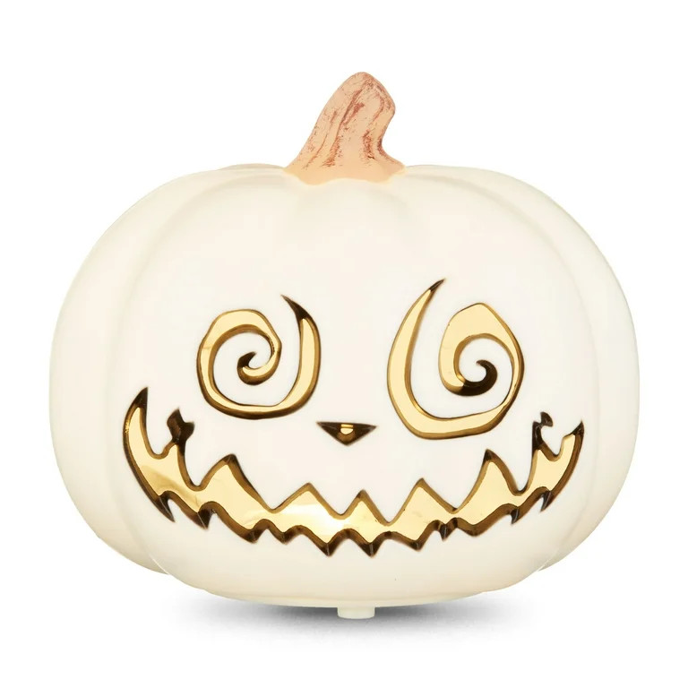 Way To Celebrate Halloween Light Up Pumpkin, White | Walmart (US)