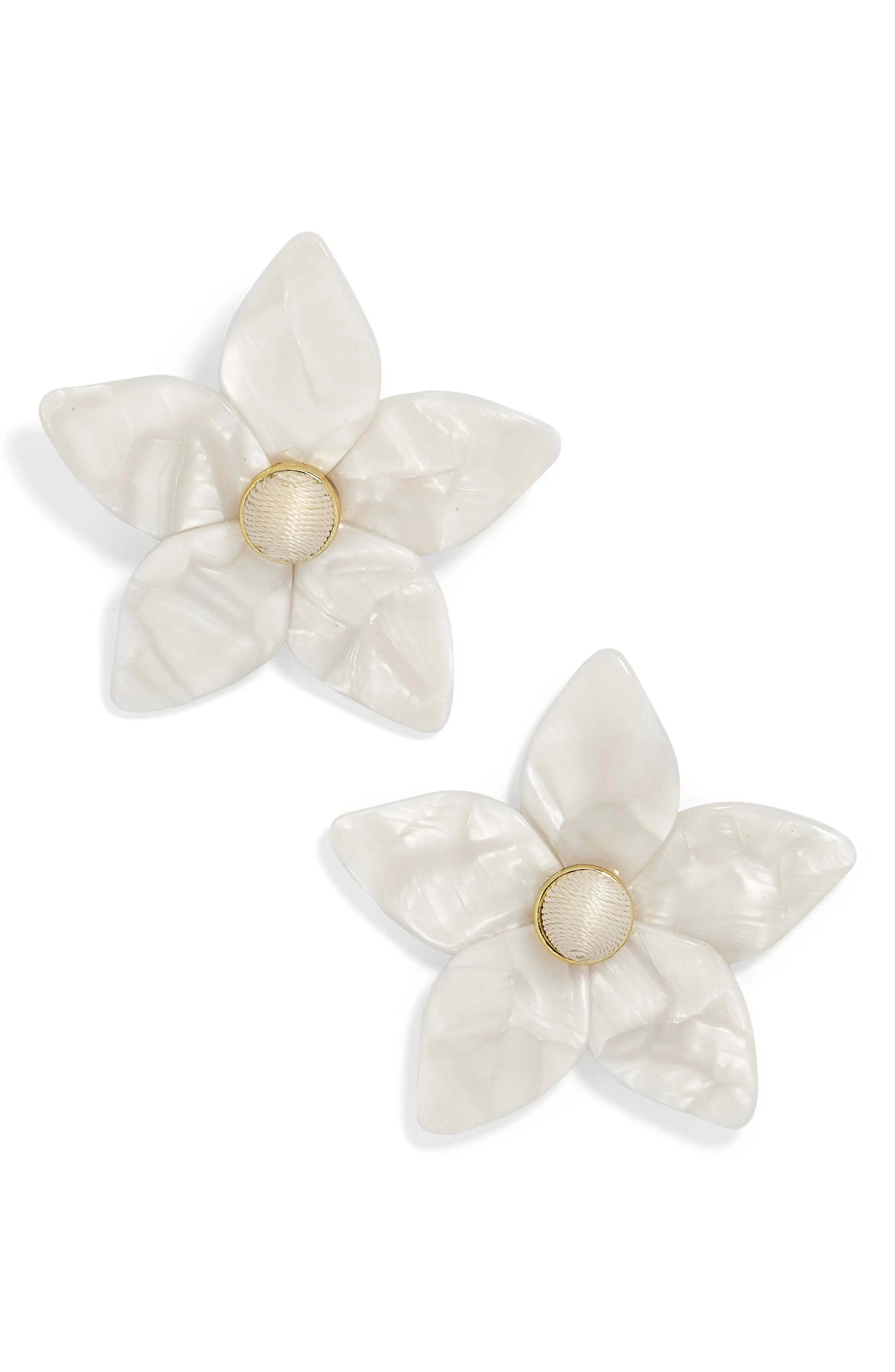 Amariella Acrylic Flower Stud Earrings | Nordstrom