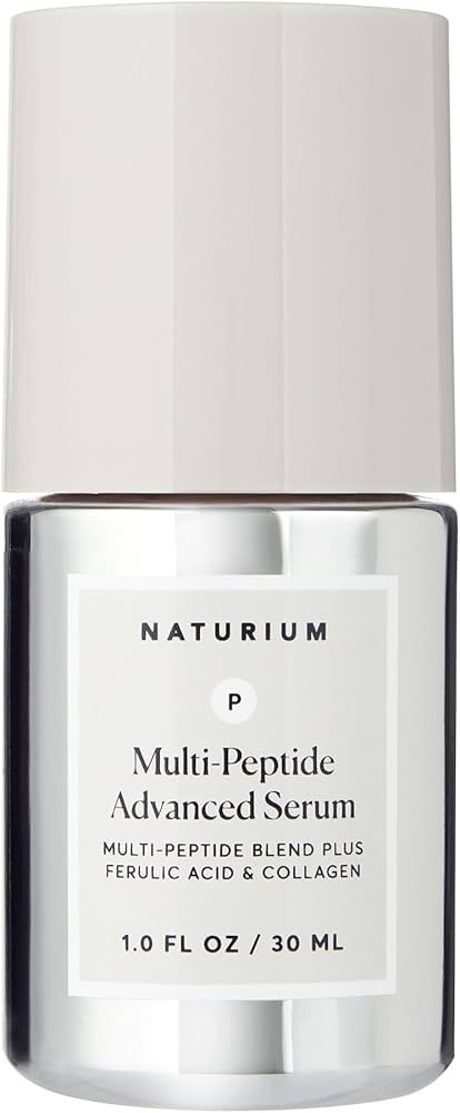 Naturium Multi-Peptide Advanced Serum, Firming & Smoothing Face Serum for Fine Lines & Wrinkles w... | Amazon (US)