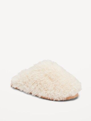 Faux-Fur Mule Slippers for Women (Partially Plant Based) | Old Navy (CA)