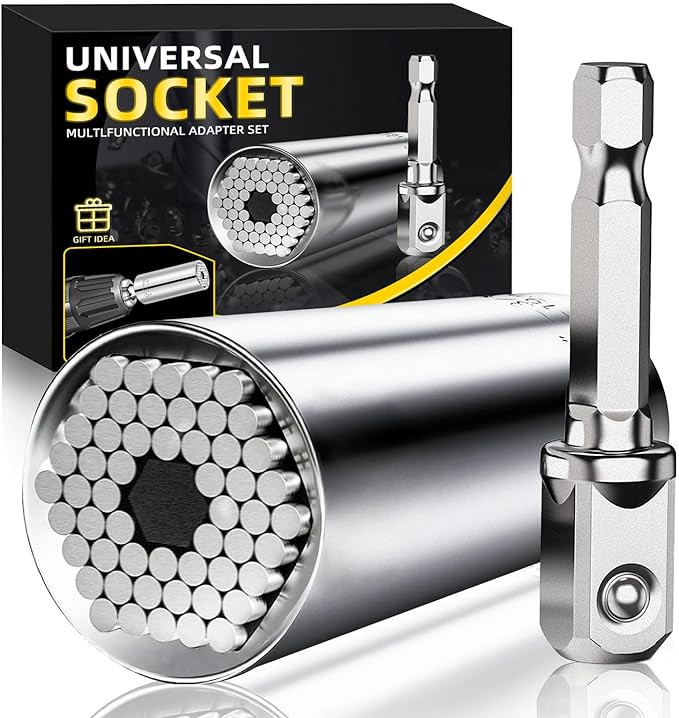 Stocking Stuffers White Elephant Gifts for Adults Men, Super Universal Socket Tools, Christmas Gi... | Amazon (US)