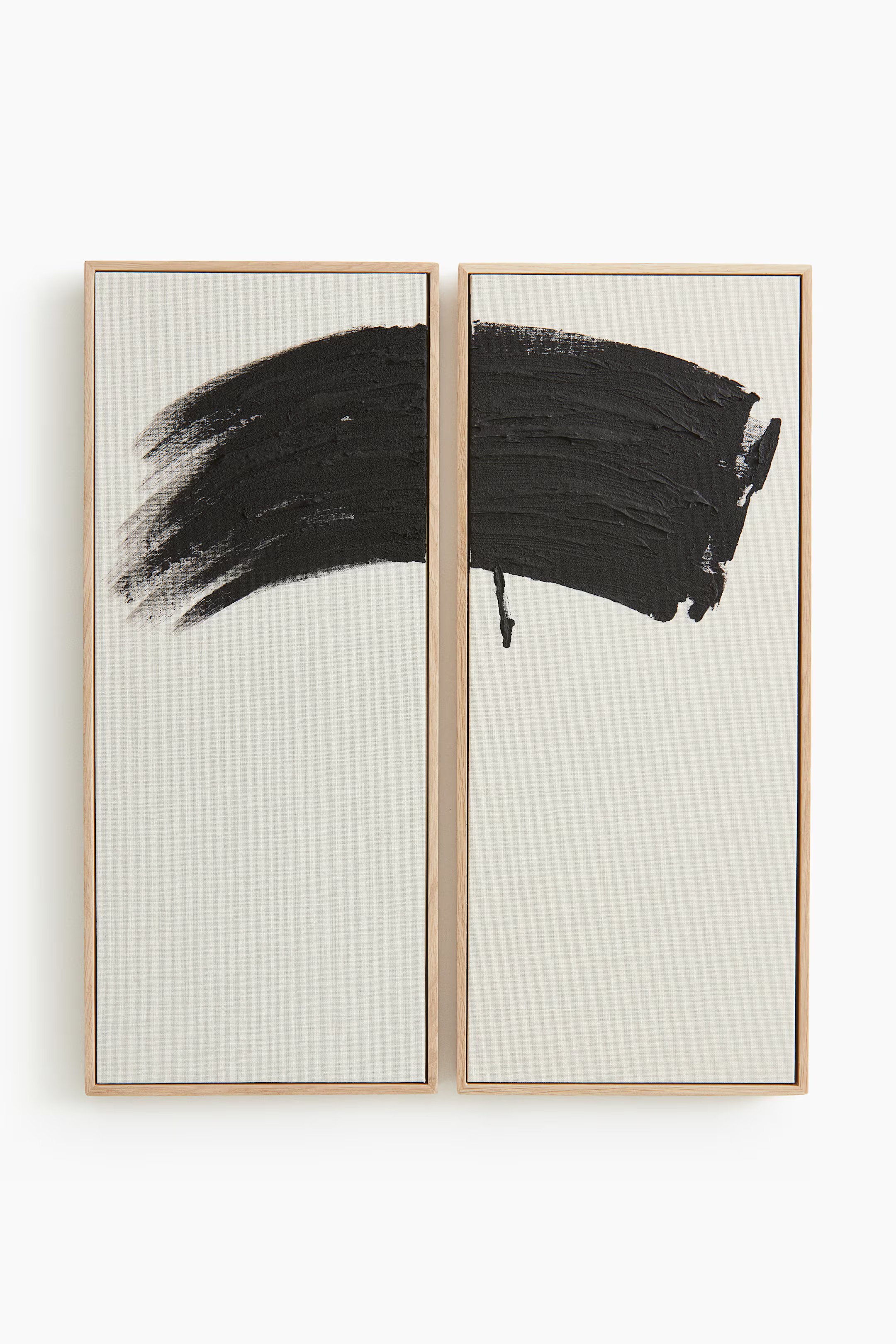 2-piece Wall Art - Light beige - Home All | H&M US | H&M (US + CA)