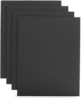 Elmer's Foam Boards, 11 x 14 Inches, Black/Black Core, 4-Count (950024) | Amazon (US)