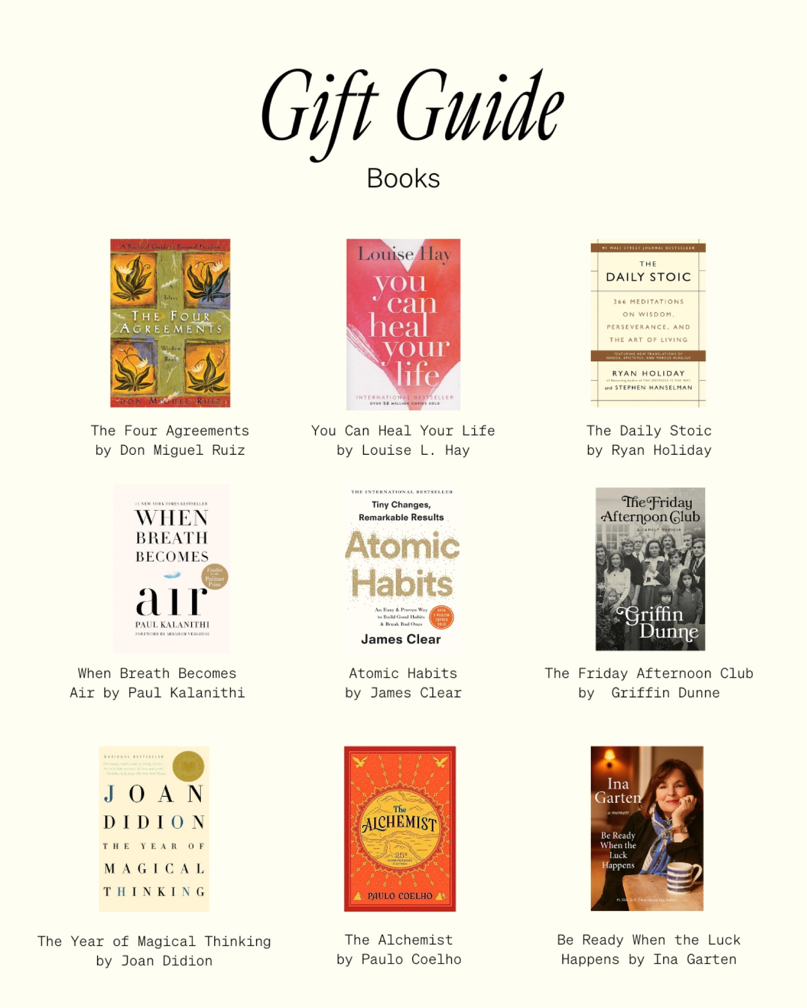 GIFT GUIDE: Books 

 

#LTKGiftGuide #LTKHoliday