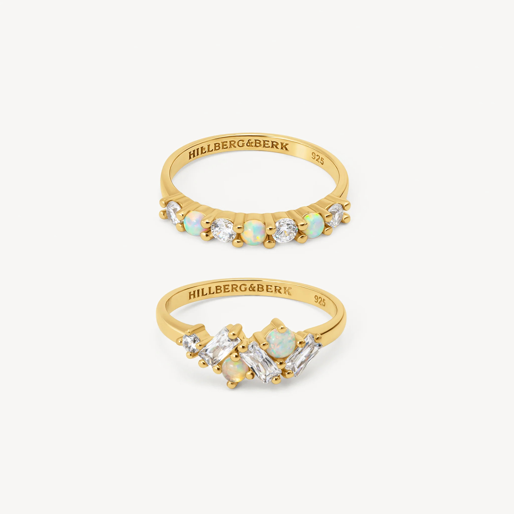 Opal Ring Set | Hillberg & Berk | Hillberg & Berk