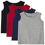 The Children's Place Toddler Boys Tank Top 4-Pack, Multi CLR, 3T | Amazon (US)