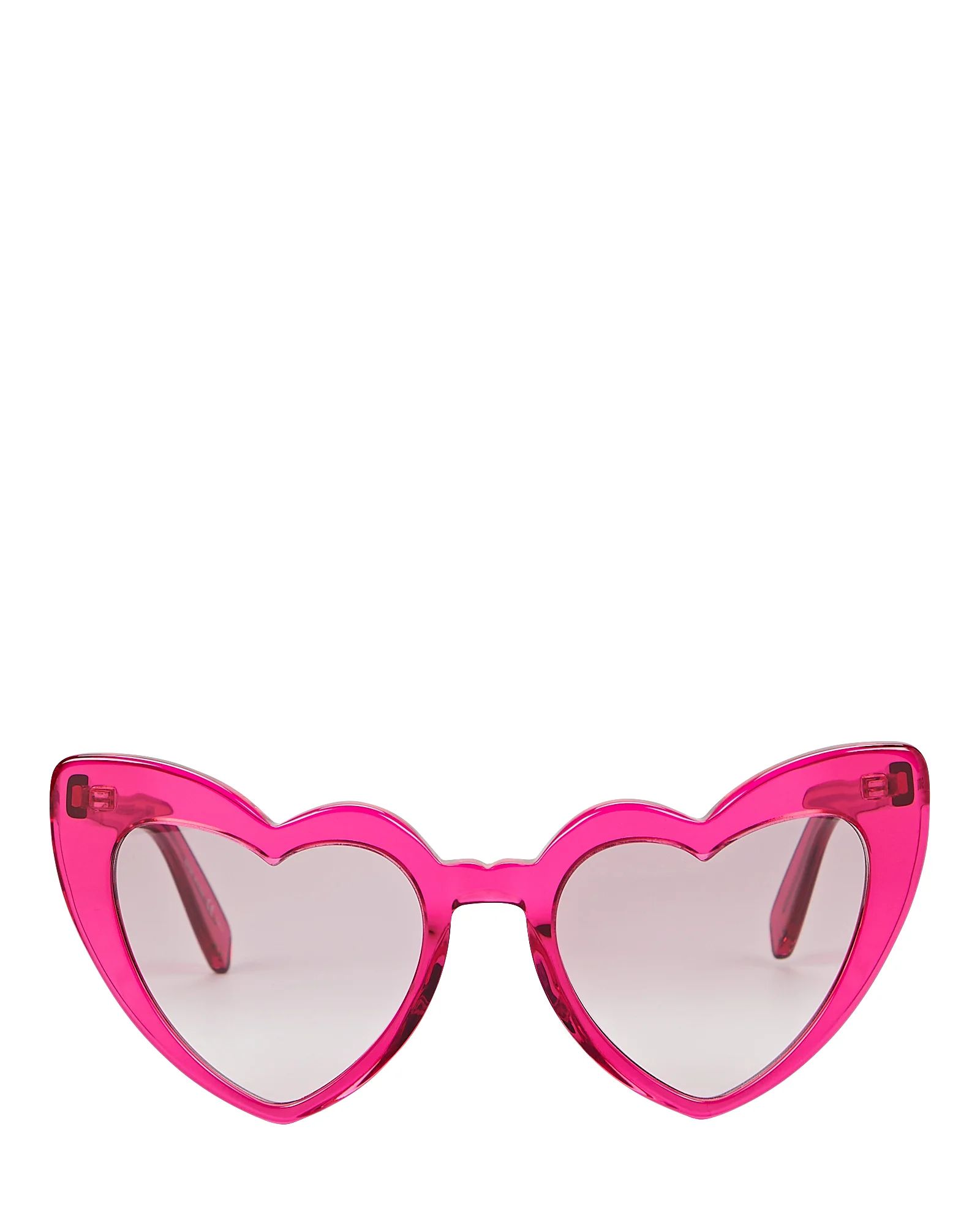 Loulou Heart-Shaped Sunglasses | INTERMIX