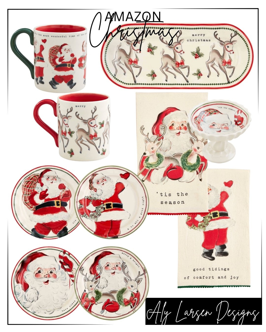 Amazon Vintage Santa kitchen decor 
Amazon Christmas decor 

#LTKHome #LTKHoliday #LTKSeasonal