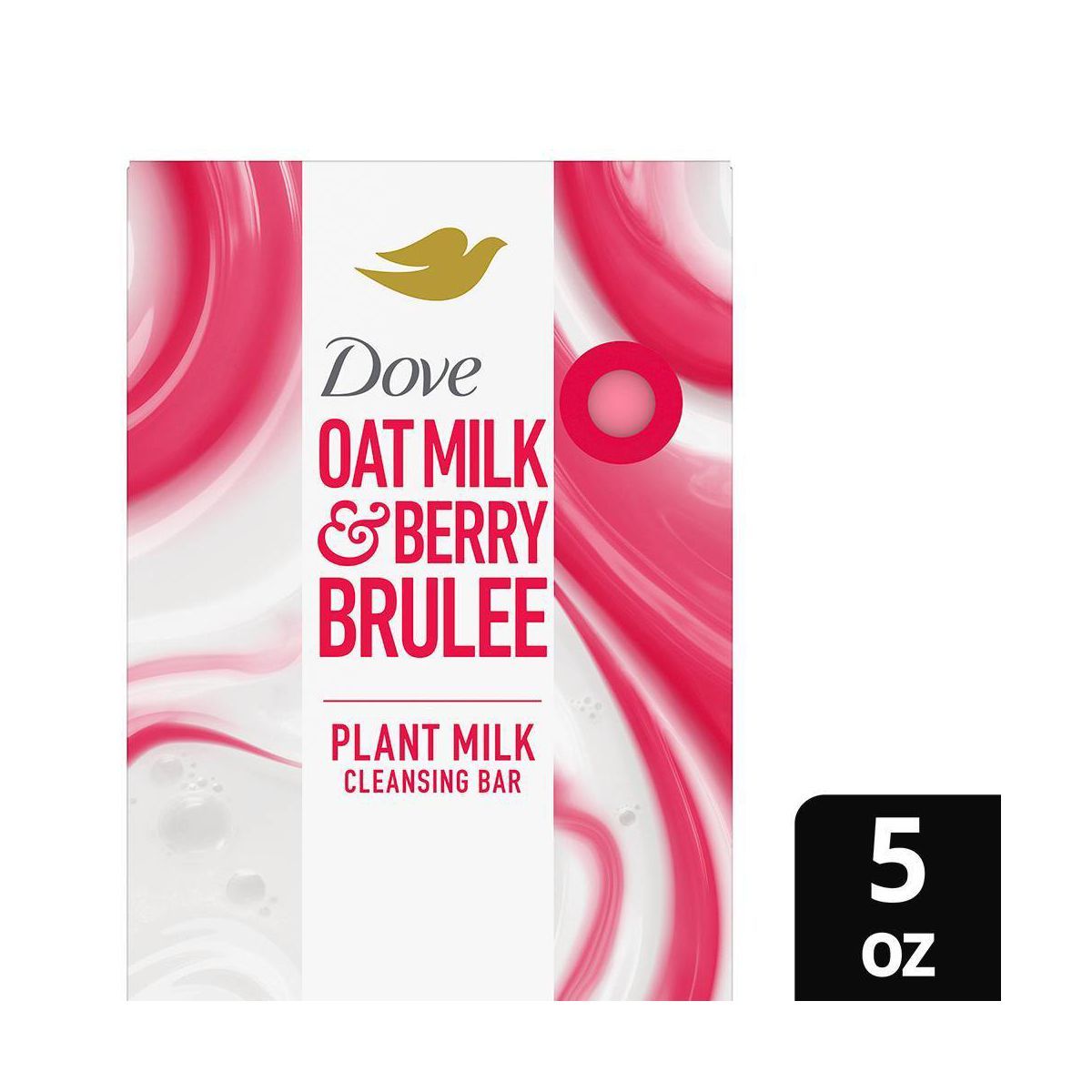 Dove Beauty Plant Based Bar Soap - Oat Milk & Berry - 5oz | Target