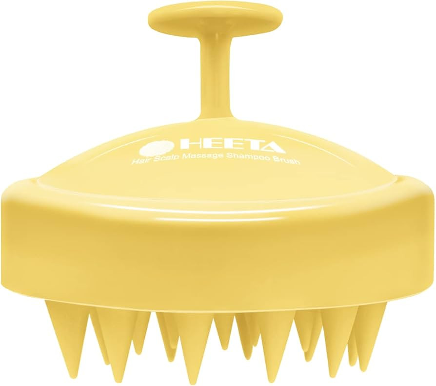 HEETA Scalp Massager Hair Growth, Scalp Scrubber with Soft Silicone Bristles for Hair Growth & Da... | Amazon (US)