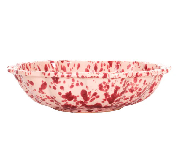Speckled Serving Bowl, Pink | The Avenue