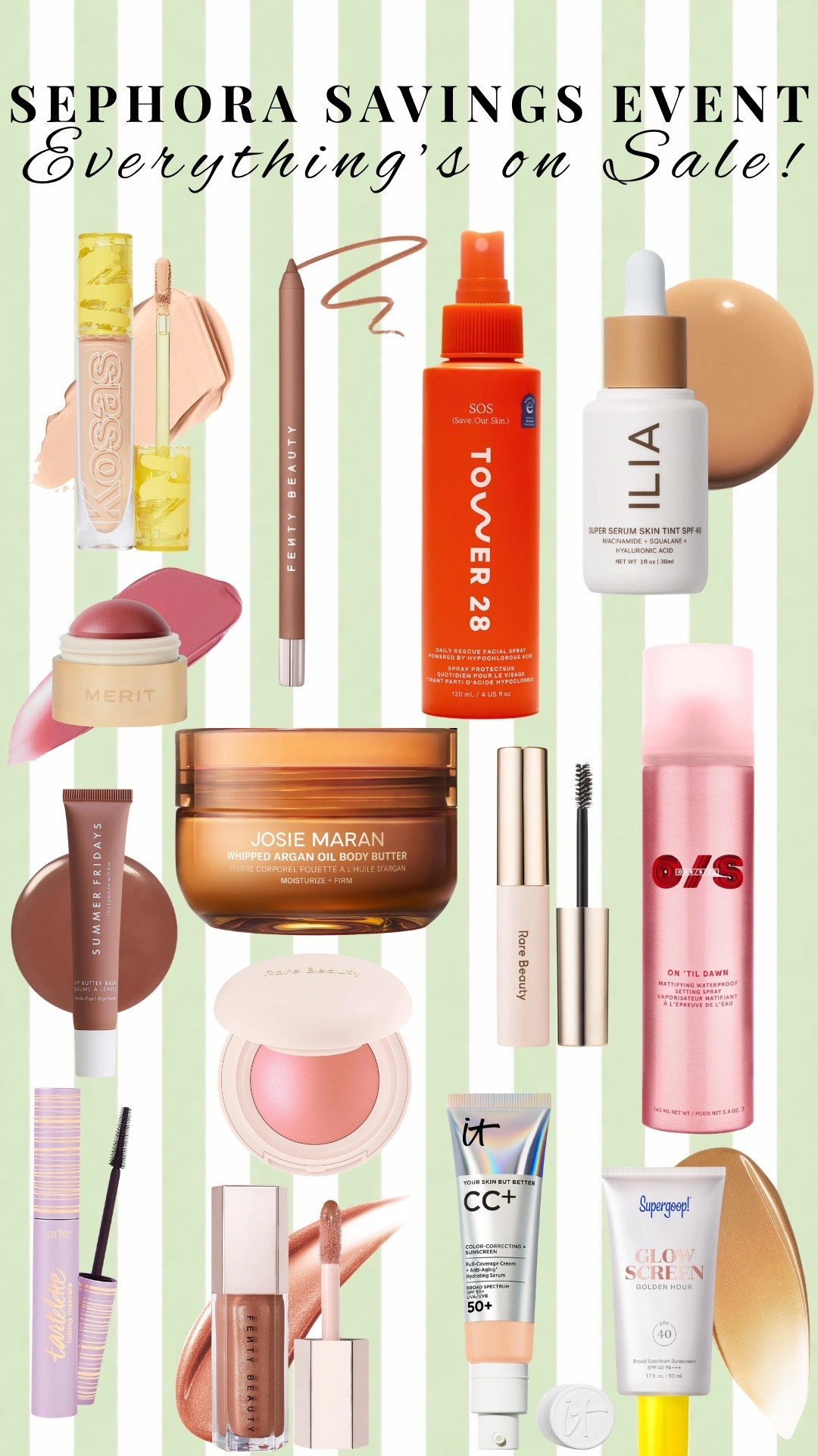 The 2026 Sephora Spring Savings Event is here! Members can get up to 20% off sitewide with code SPRINGSALE through 4/20! 

Sale Details
- Rogue Members 4/10-4/20 
- VIB & Insider Members 4/14-4/20 

Sharing my favorite beauty items!💄

#LTKSaleAlert #LTKBeauty #LTKselfcare