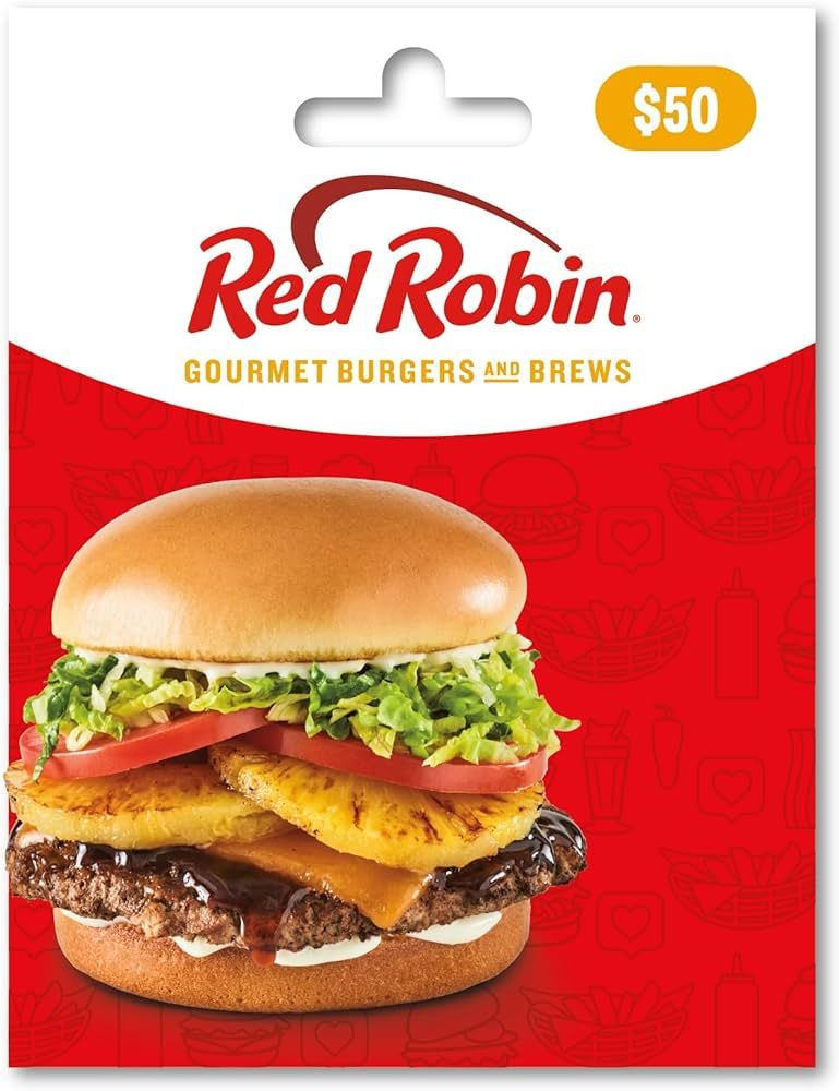 Red Robin Gift Card $50 | Amazon (US)