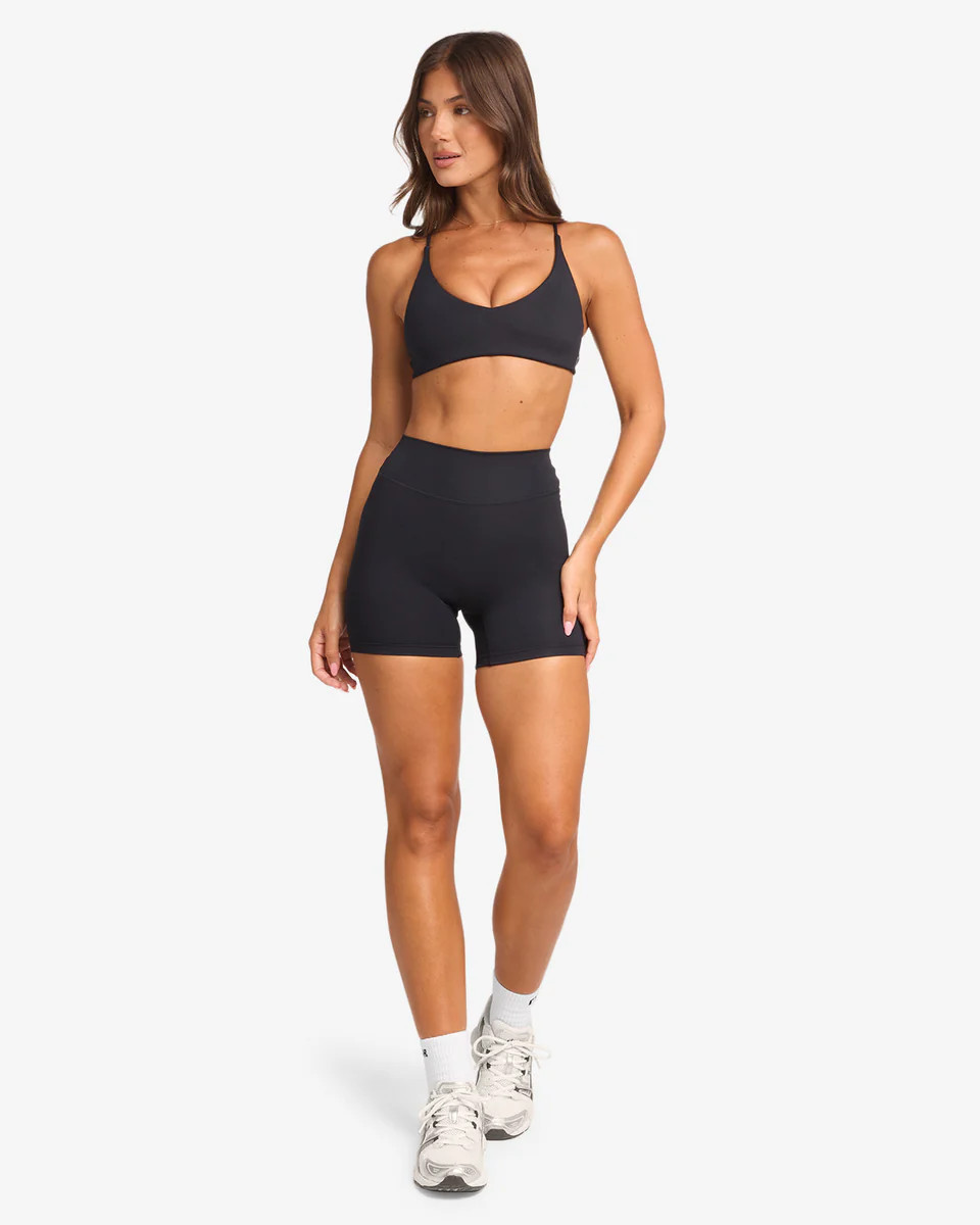 Form Invisible Scrunch Shorts 5" | Black | Crop Shop Boutique US