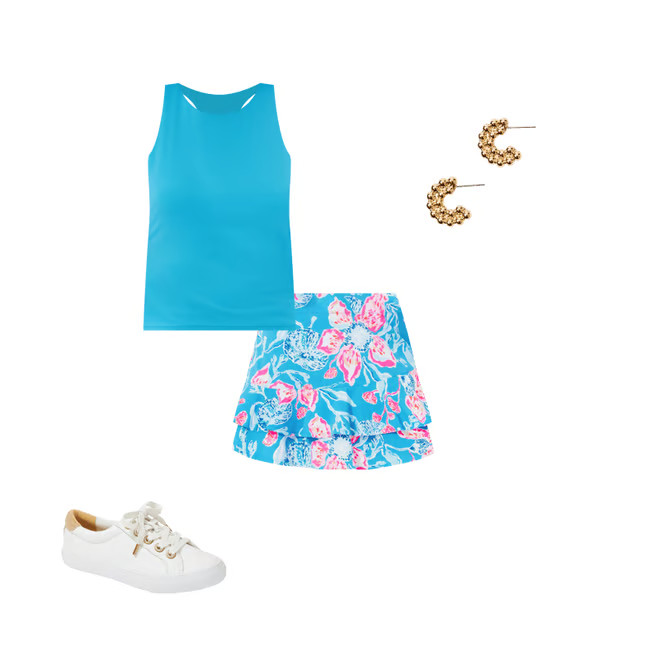 UPF 50+ Luxletic Romana High Rise Skort | Lilly Pulitzer | Lilly Pulitzer