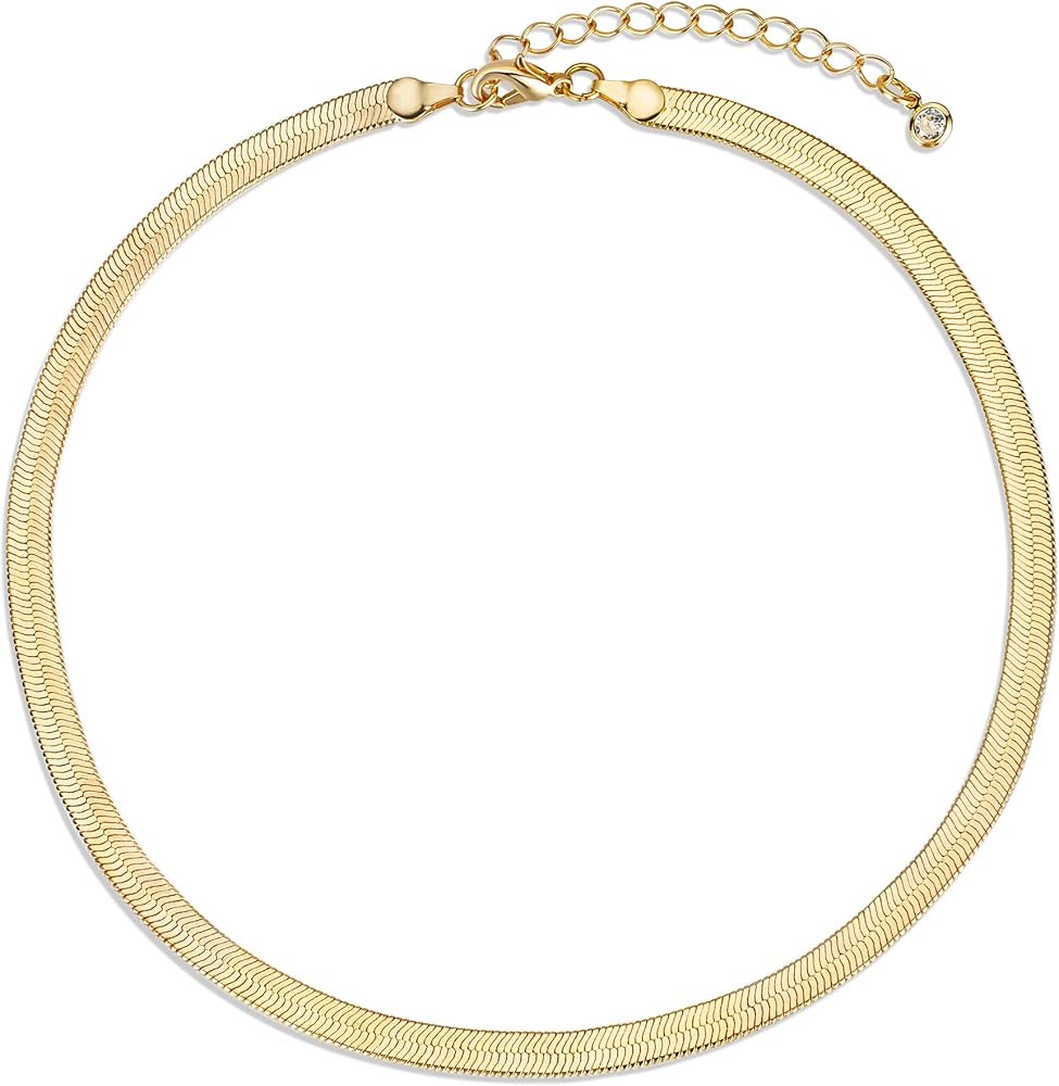 CHESKY Women's 14k Brass Choker Necklaces | Amazon (US)
