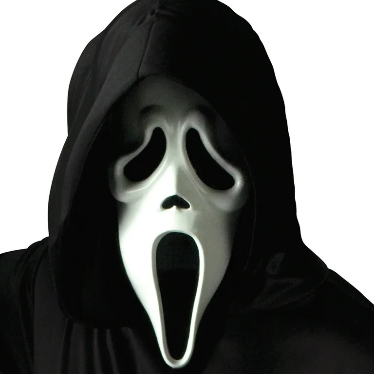 Officially Licensed Scream Ghost Face Mask Halloween Costume Accessory | Walmart (US)