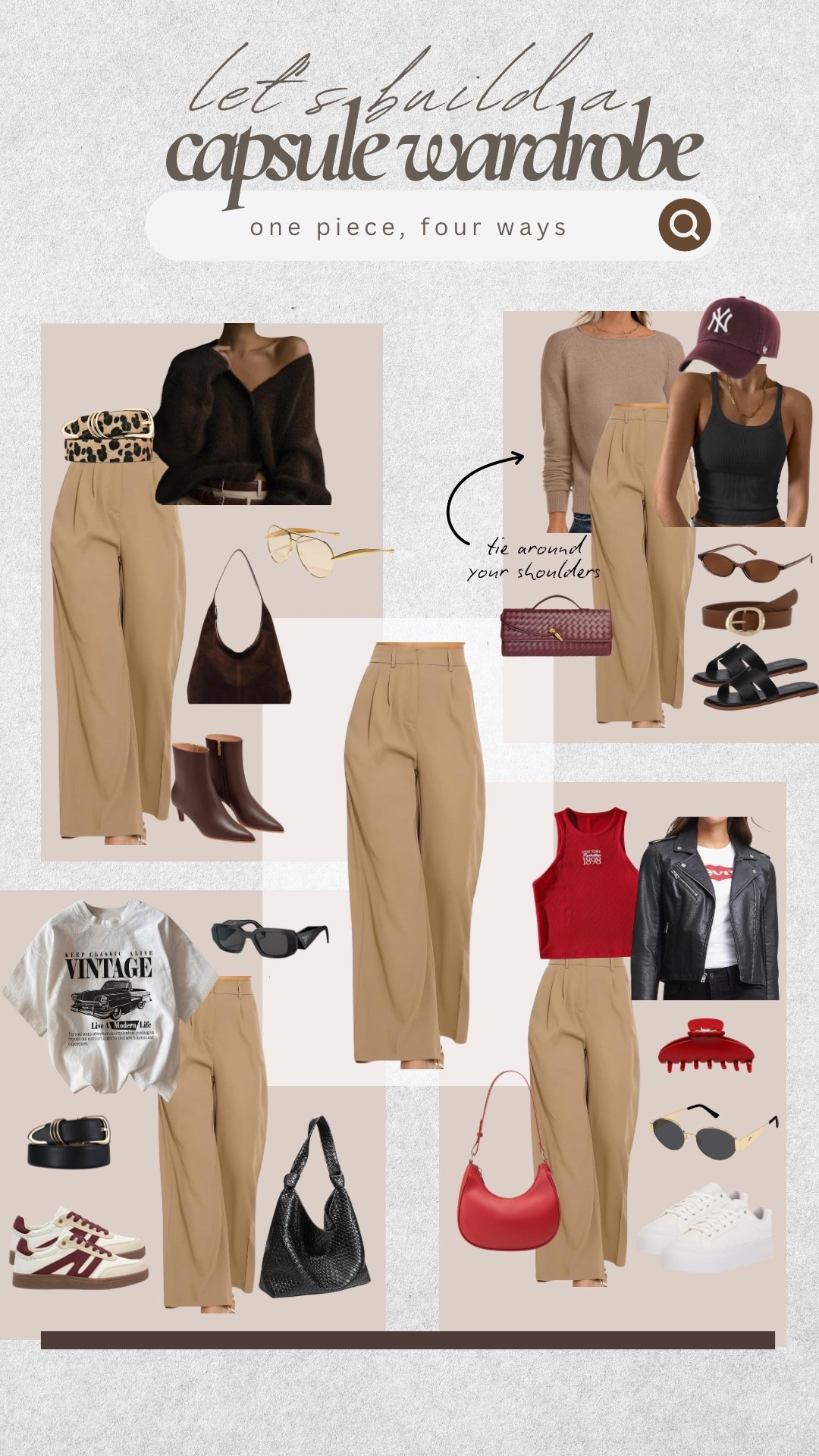 Fall capsule wardrobe, amazon fall fashionn