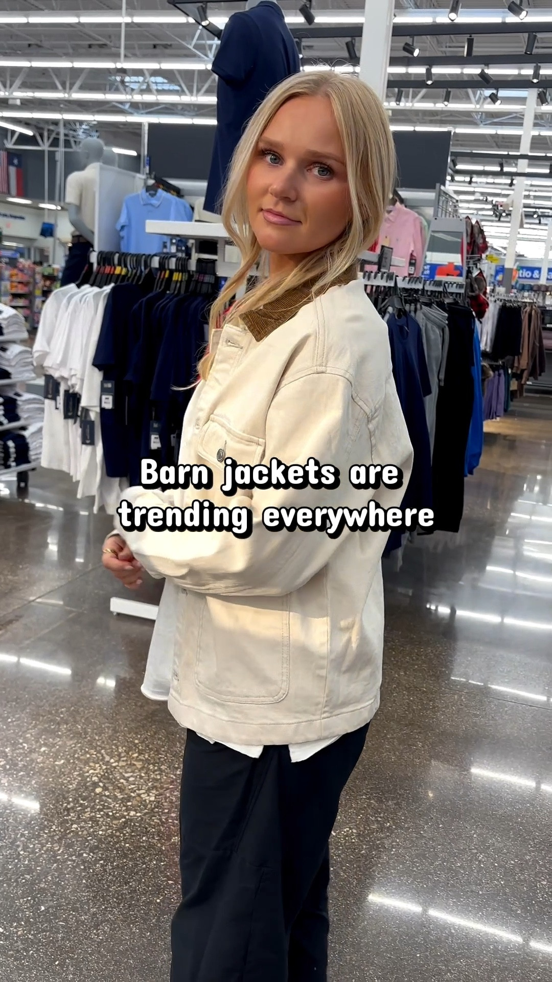 
The viral barn jacket trend… but make it Walmart 🤎

Found this one in the men’s section and I’m wearing a size small. The fit is so good and it looks just like the boutique versions that are everywhere this spring.

Linking this jacket and coordinating cute pieces!! Walmart finds! 🤎


#ltkstyle
#walmartfashion
#walmartfinds
#affordablefashion
#springfashion
#barnjacket



#LTKSaleAlert #LTKOver40 #LTKSeasonal