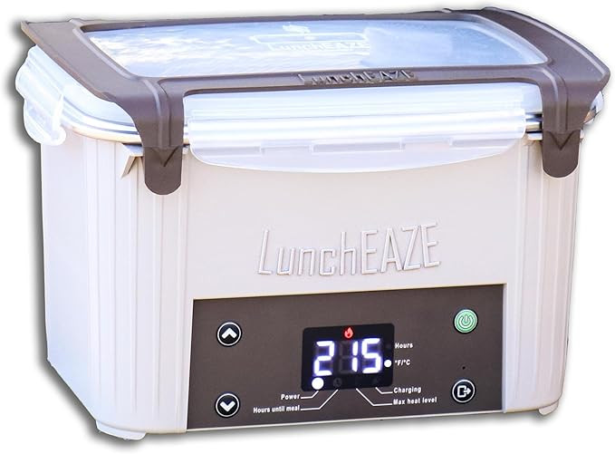 LunchEAZE Core Cordless Electric Lunch Box – Self-Heating, Battery Powered Food Warmer for Work... | Amazon (US)