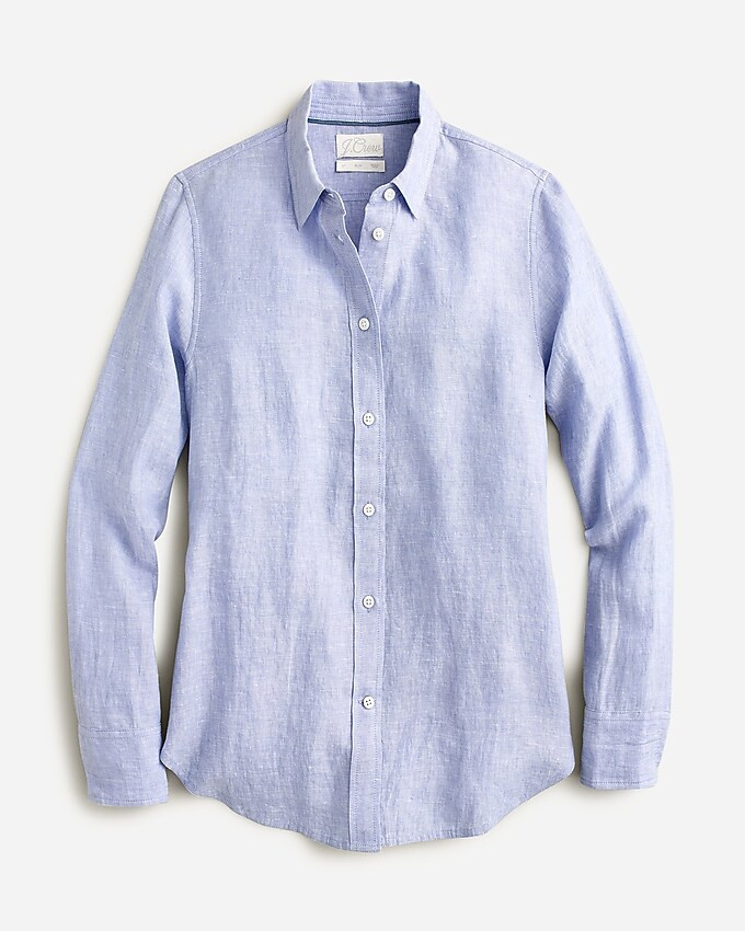 Slim-fit Baird McNutt Irish linen shirt | J. Crew US