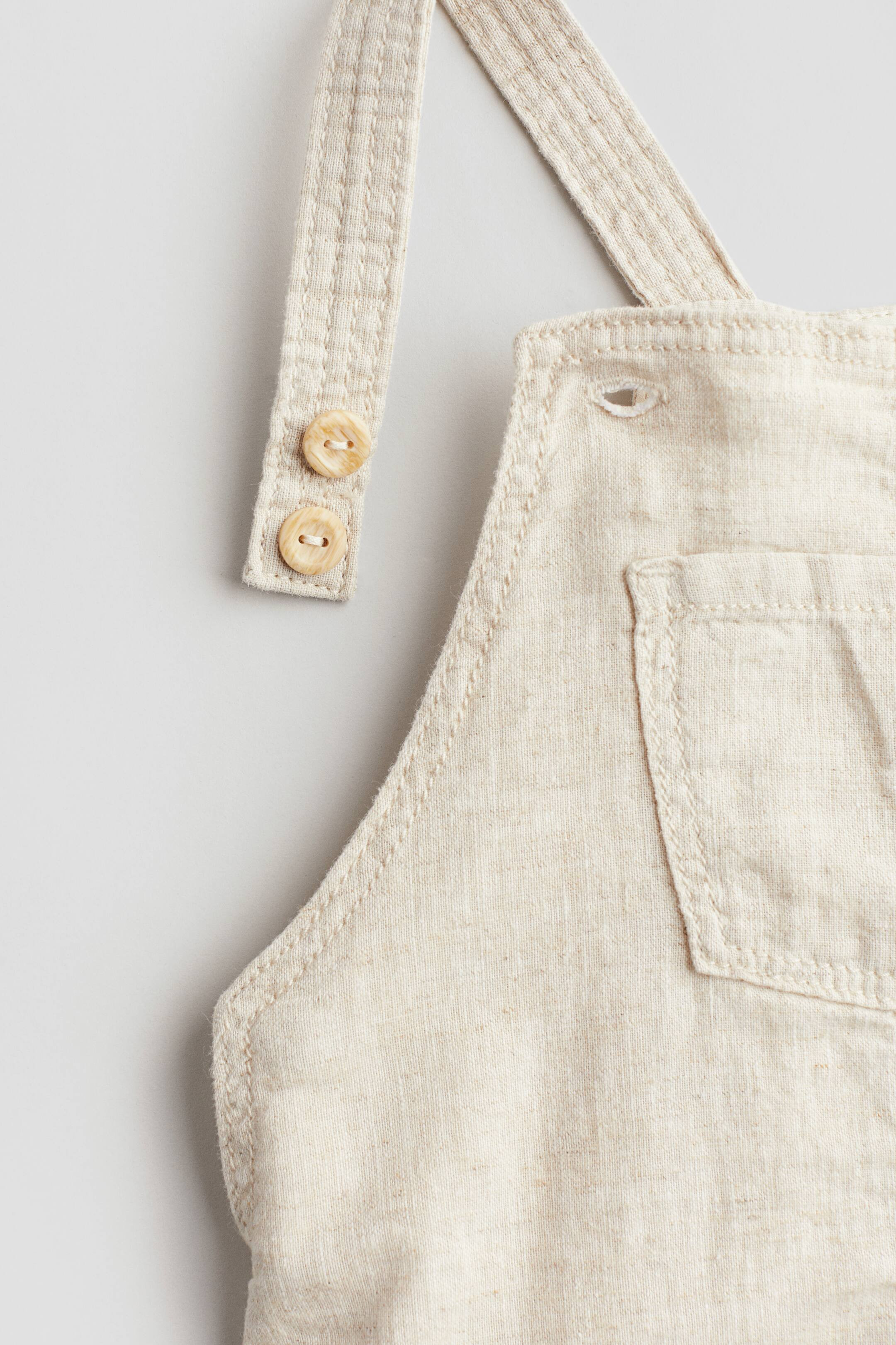 Linen-blend Overalls | H&M (US + CA)