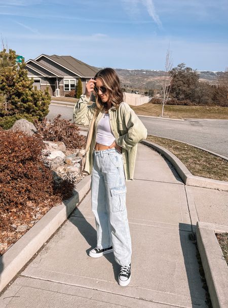 Cargo pants, yay or nay? I’m clearly a fan and can’t stop wearing this pair! Linking them along with the rest of my look in the @shop.ltk app! 

#LTKstyletip #LTKunder100