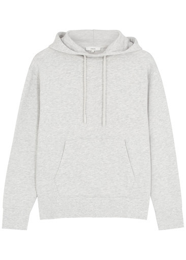 Mélange hooded stretch-cotton sweatshirt | Harvey Nichols