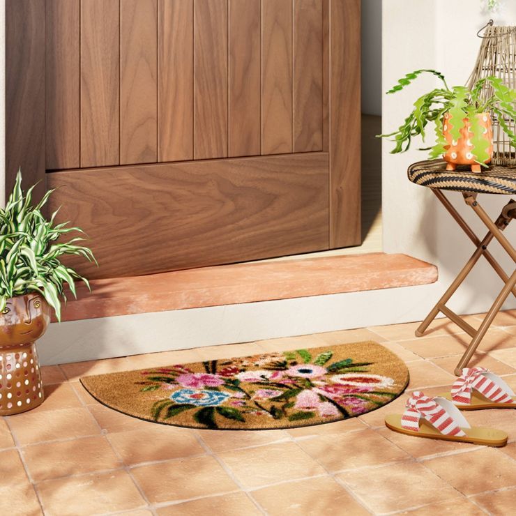 Painted Floral Doormat - Opalhouse™ | Target