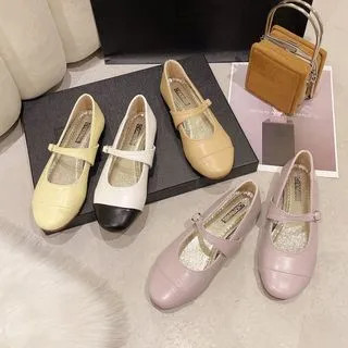 Round-Toe Mary Jane Shoes | YesStyle Global