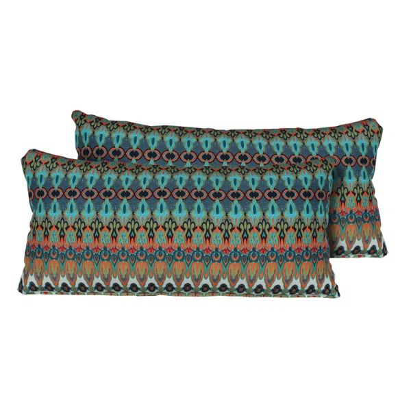 Elio Indoor/Outdoor Lumbar Pillow (Set of 2) | Wayfair North America