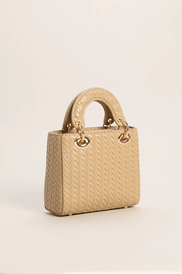 Woven Into Plans Mini Top Handle Bag | Windsor Stores