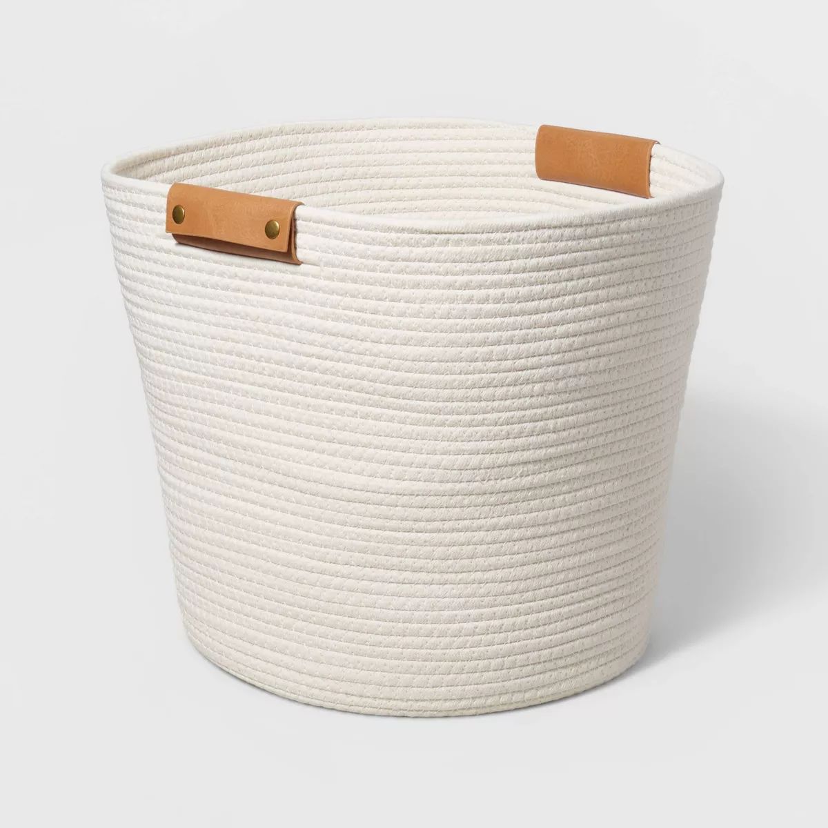 Decorative Coiled Rope Basket Cream - Brightroom™ | Target