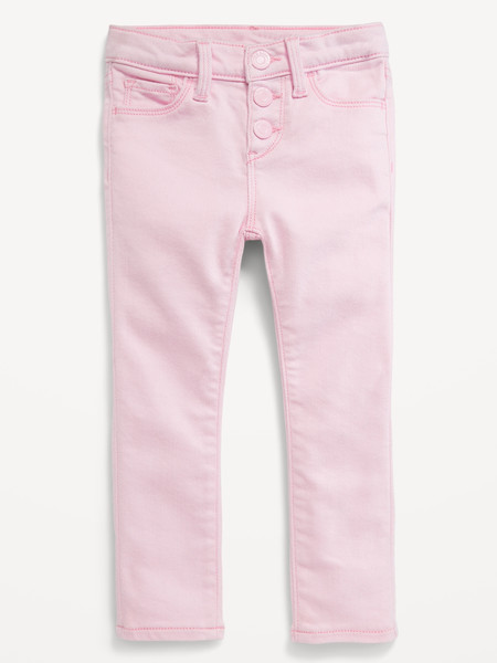 High-Waisted Rockstar 360° Stretch Button-Fly Jeggings for Toddler Girls | Old Navy (US)