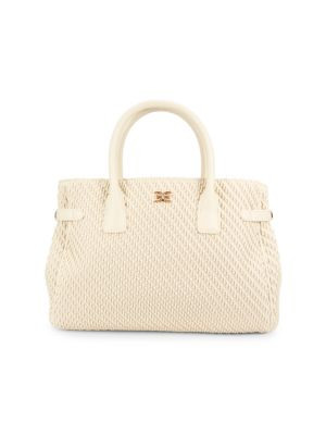Sam Edelman Rowan Braided Top Handle Bag on SALE | Saks OFF 5TH | Saks Fifth Avenue OFF 5TH