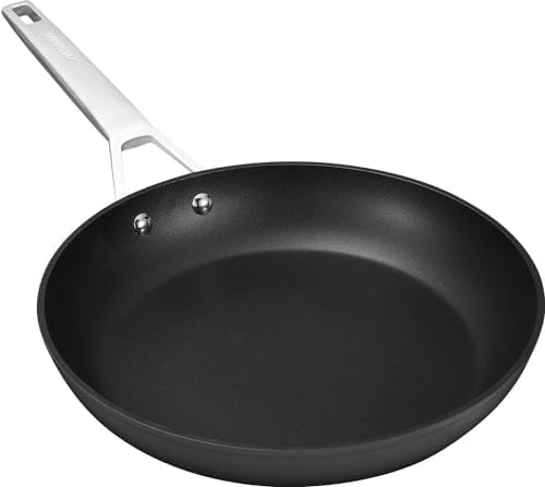 MsMk Nonstick Frying Pan, 12 1/2 Inch Titanium and Ceramic Nonstick Large Skillet Pan, Sturdy and Durable Skillet Nonstick, for Various Stove Type, Oven Safe to 700°F Pan for Cooking, Dishwasher Safe | Amazon (US)