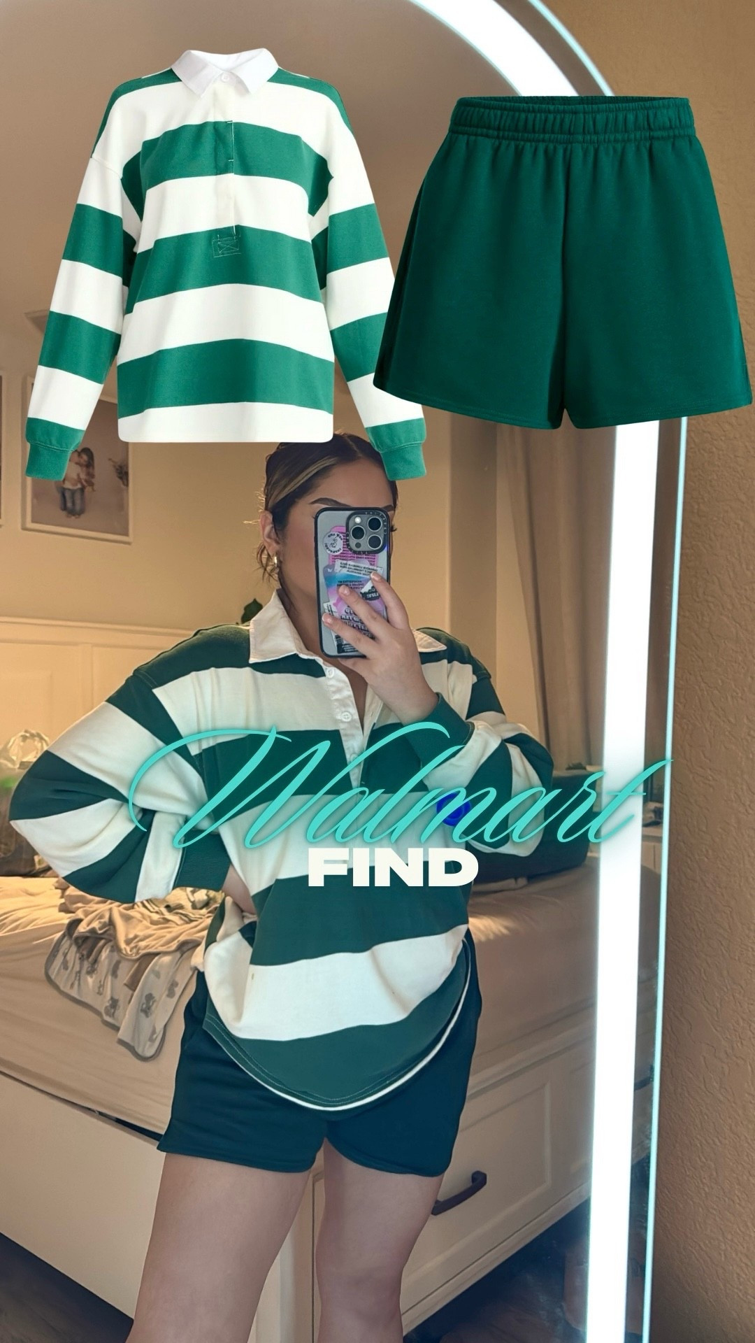 Inspo: LexiWyatt I got a small top - xs bottoms (I would say true to size - fits a little bit oversized) #Walmart #WalmartFinds 

#LTKStyleTip #LTKFindsUnder50 #LTKSeasonal