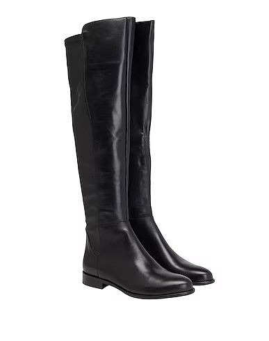LEONARDO PRINCIPI LEATHER OVER-THE-KNEE BOOTS
 | Hohe Stiefel Schwarz Damen | YOOX | YOOX (DE)