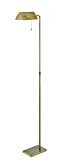 Lite Source LS-82341BB Wayland Floor Lamp, Brushed Brass | Amazon (US)