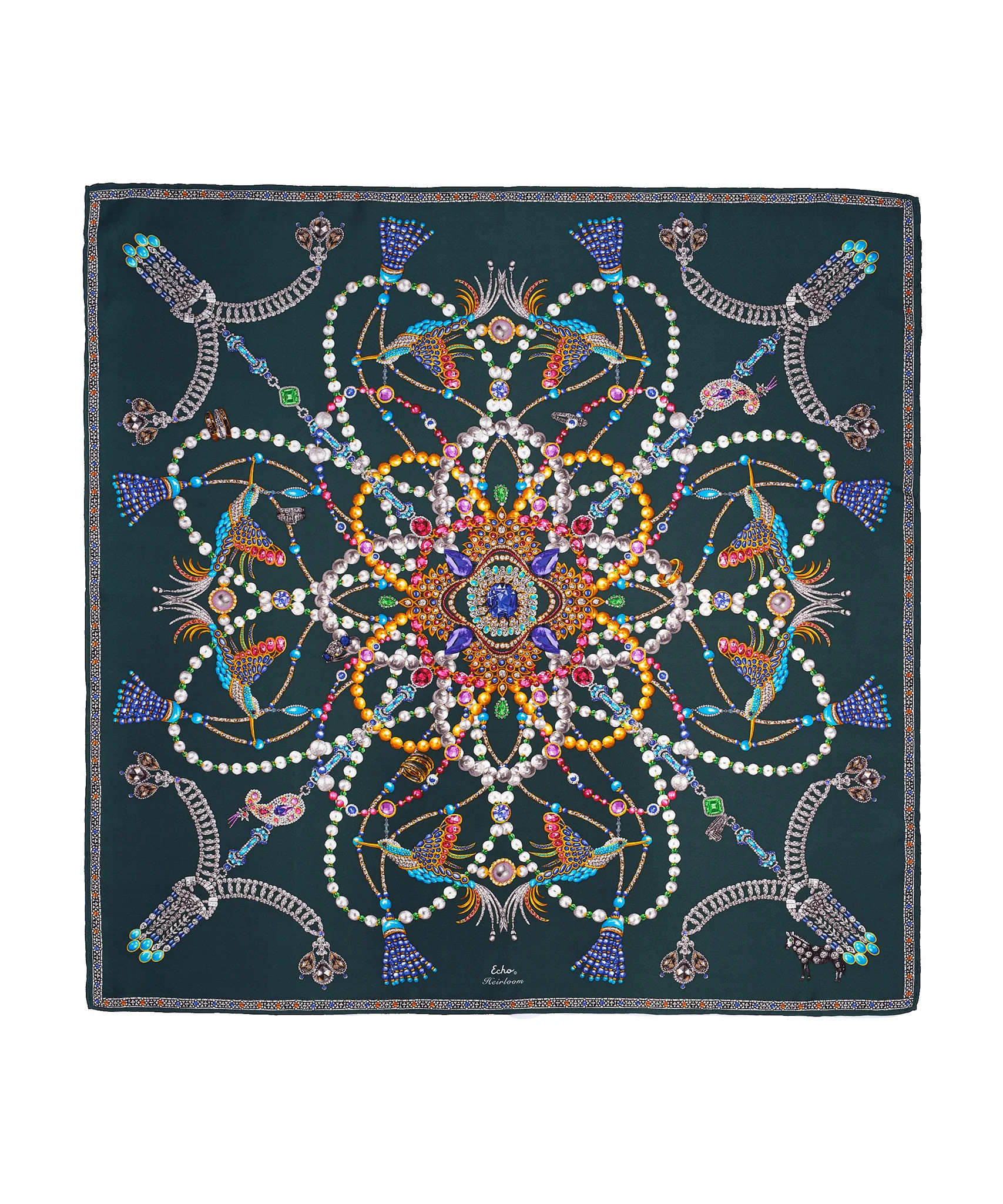 Heirloom 36" Silk Square | Echo New York