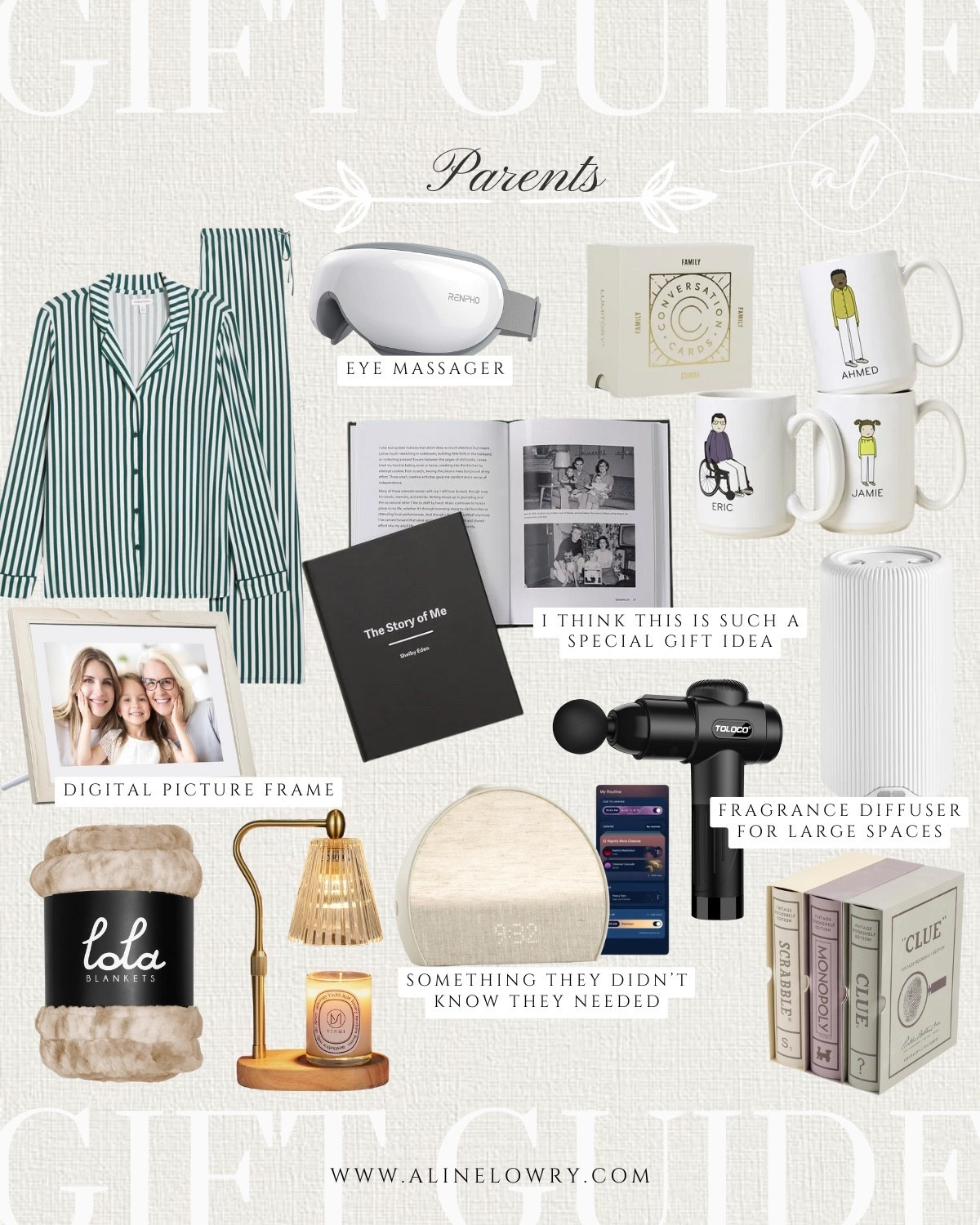 Gift guide
Gift ideas for parents for this holiday 
For grandparents, for in-laws, for family 


#LTKHoliday #LTKU #LTKGiftGuide