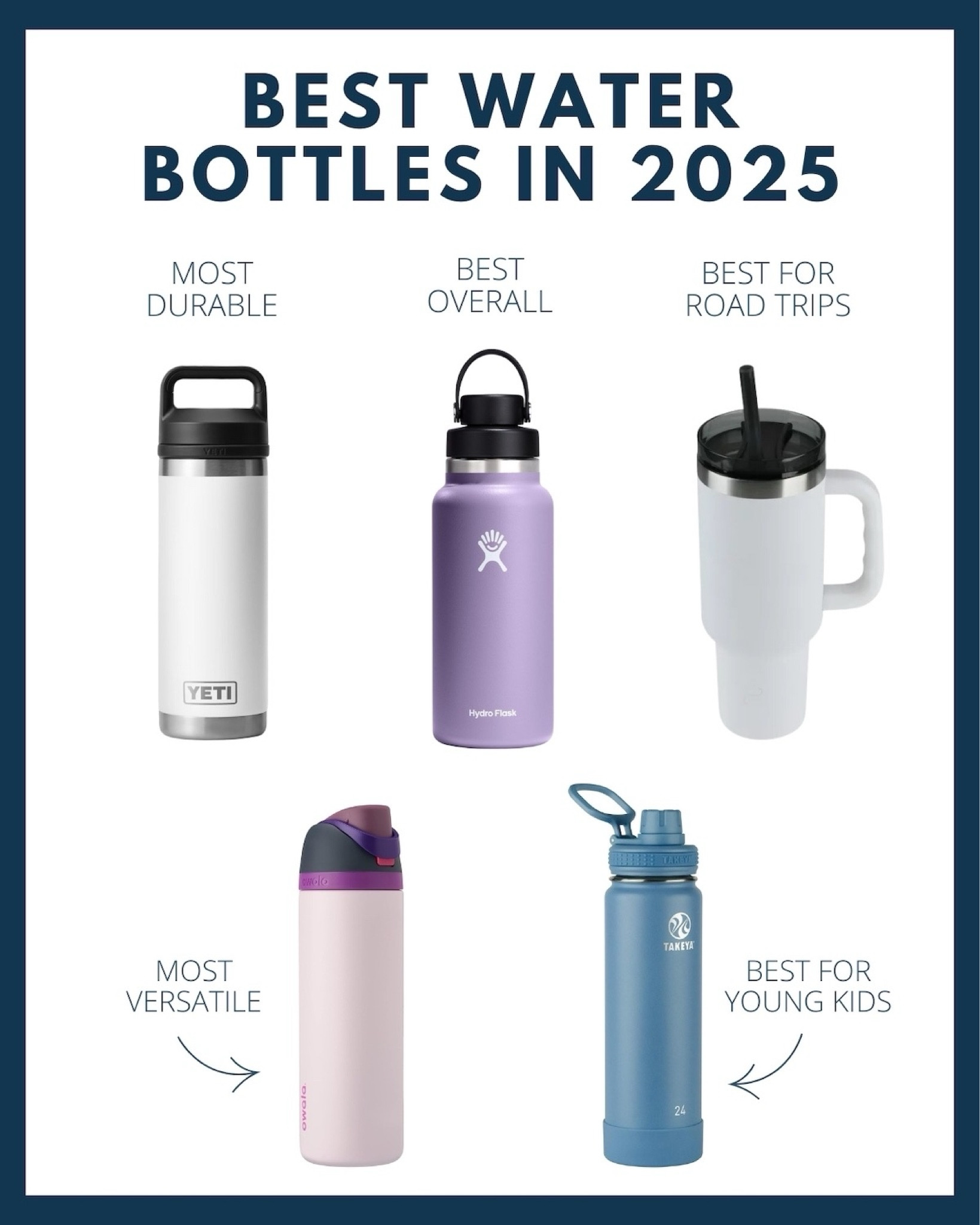 Shop the best water bottle brands on the market! We’ve tested all five of these brands for five years and counting. This is the year you’re going to ditch plastic.

#LTKActive #LTKFitness #LTKTravel