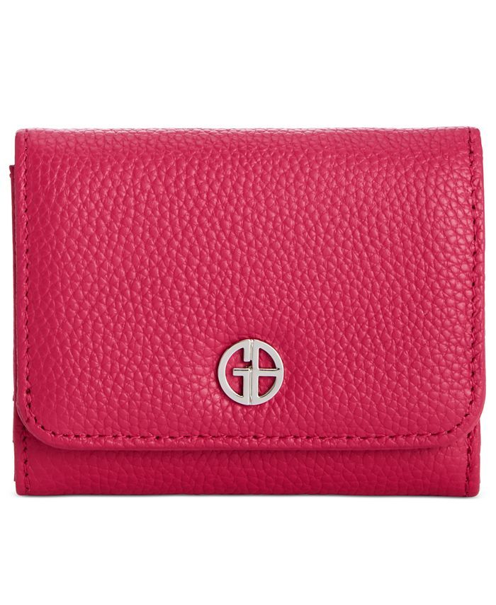 Giani Bernini Softy Leather Trifold Wallet, Created for Macy's & Reviews - Handbags & Accessories... | Macys (US)