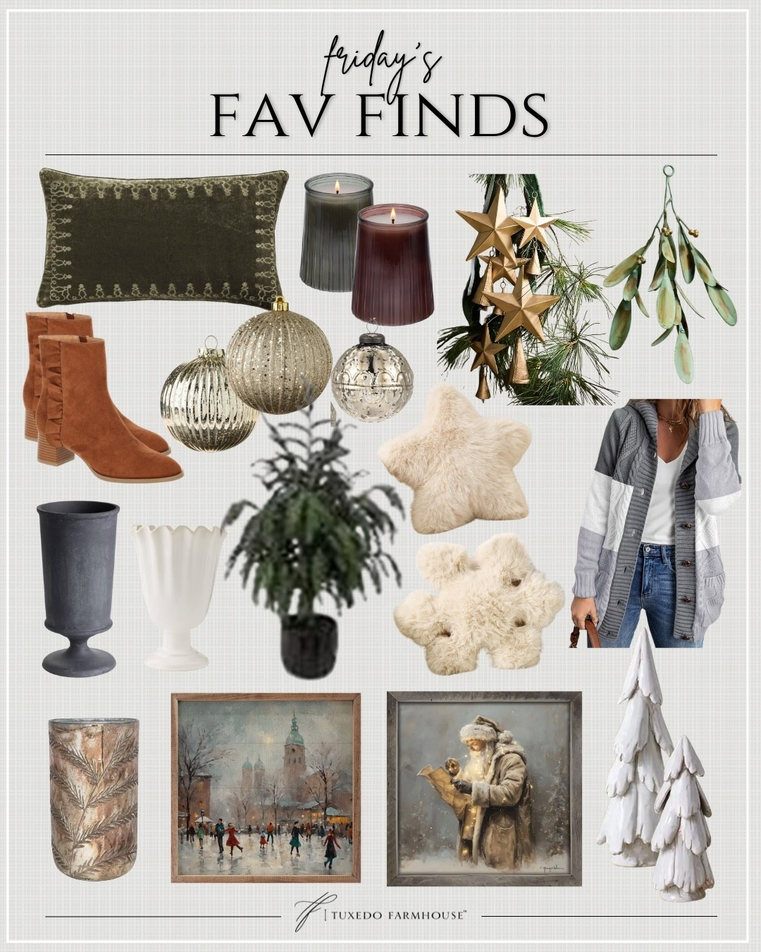 My favorite holiday decor and fashion finds this week. 

#ltkholiday

#LTKHome #LTKFindsUnder50 #LTKSeasonal
