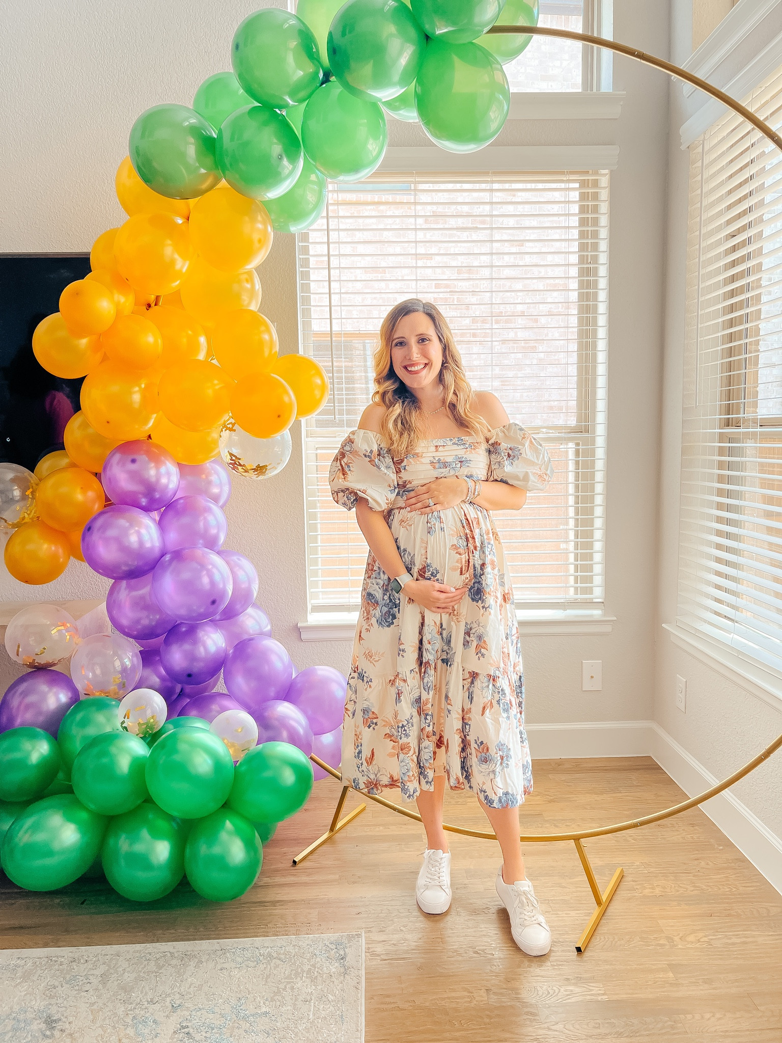 Sweet baby boy you are SO loved ❤️ huge shoutout to our tribe that always keeps us lifted up. This group of ladies is so special to me and our family, I can’t imagine life without them 🫶🏼 
This dress got so many compliments both times I wore it! It’s non-maternity and true to size (praise 👏🏻) but it sold so fast in this length they brought it back in a mini version too. Linked both ❤️

#LTKfamily #LTKbump