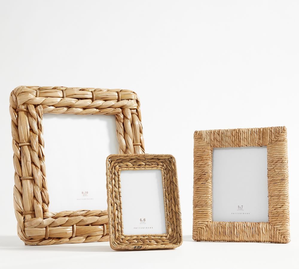 Eclectic Woven Seagrass Frames - Set of 3 | Pottery Barn (US)